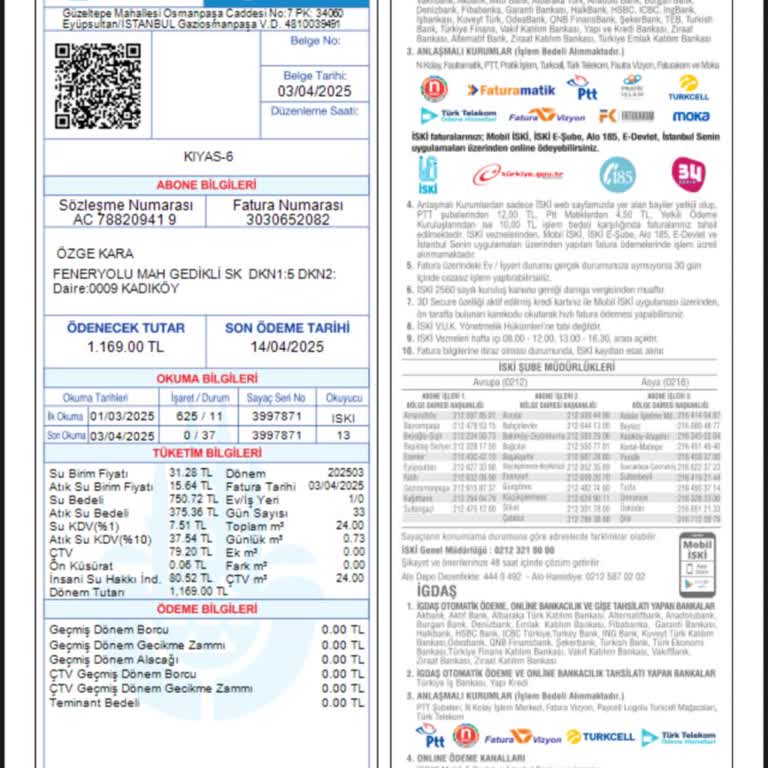 İSKİ Su Faturasında Anormal Artış: 20 Metreküp Su Nereye Gidiyor?