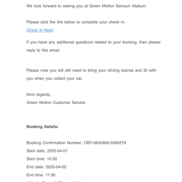 Araç Kiralama Hatası: Bayram Planlarımız Altüst Oldu