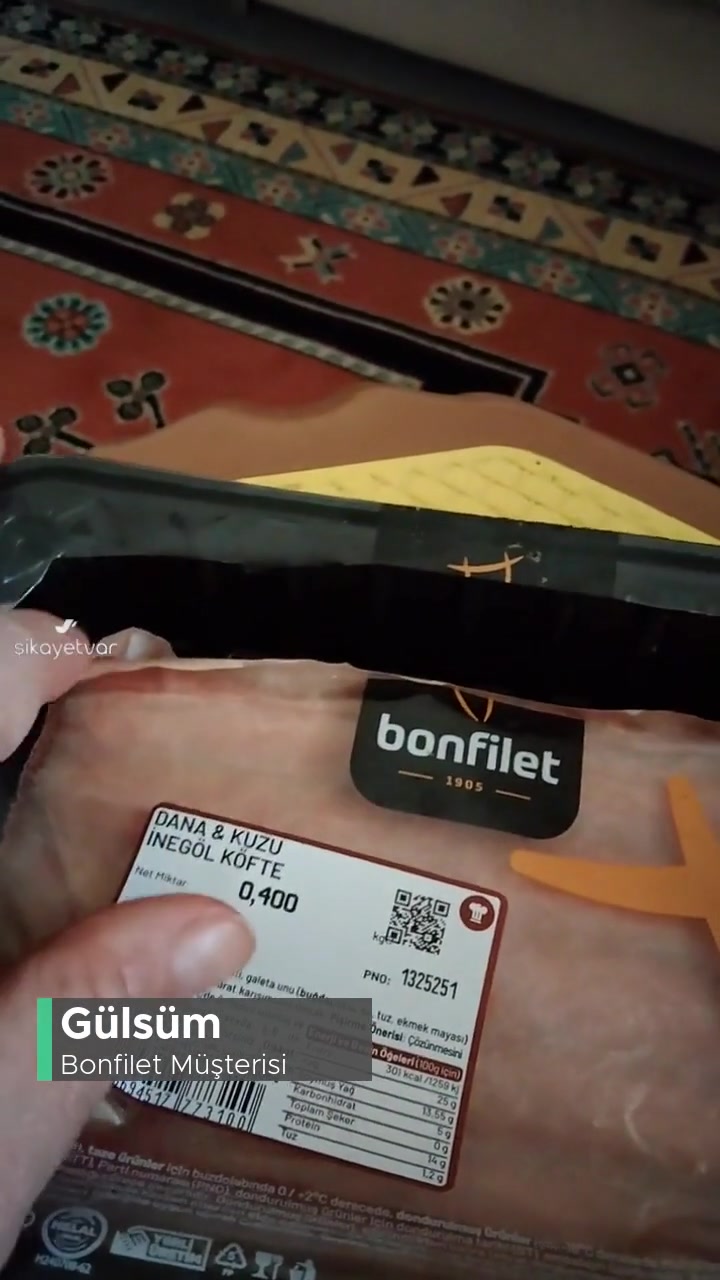Bonfilet Ürünün Bozuk Olmasından Şüpheleniyorum! videonun kapak resmi