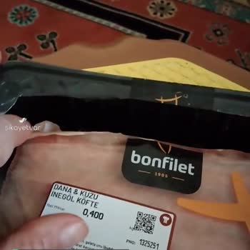 Bonfilet Ürünün Bozuk Olmasından Şüpheleniyorum!