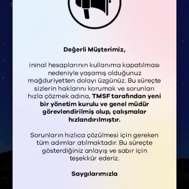 İninal Kartta Kalan Paramı Geri Almak İçin Yardım Bekliyorum