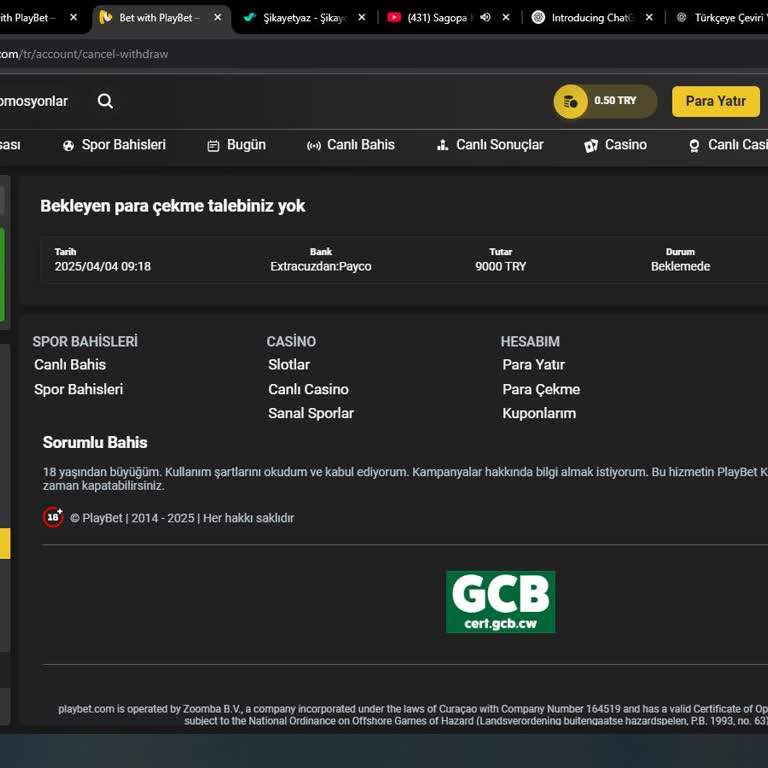 Para Çekme Sorununa Acil Çözüm Bekliyorum