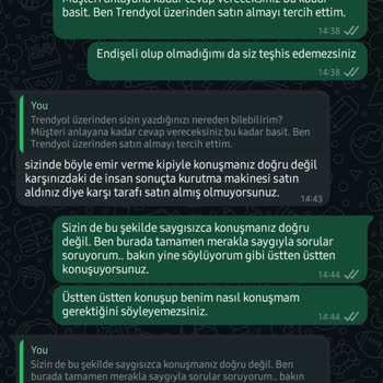 Teslim Edilmeyen Ürün, Yanıltıcı Bilgilendirme Ve Saygısız İletişim