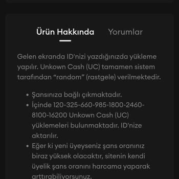 Yanıltıcı Instagram Kampanyası: Beklenen 162.000 UC Yerine Sadece 60 UC Geldi