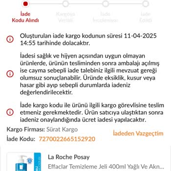 Trendyol Orijinalliği Şüpheli Ürün Satışı ve İade Sorunu