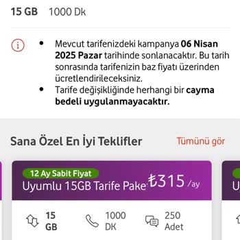 Vodafone'un Yüksek Zam Teklifleri Ve Müşteri Memnuniyetsizliği