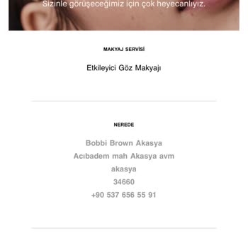 Bobbi Brown unhöflicher Service und Randevuproblem, enttäuschende Erfahrung zum Geburtstag