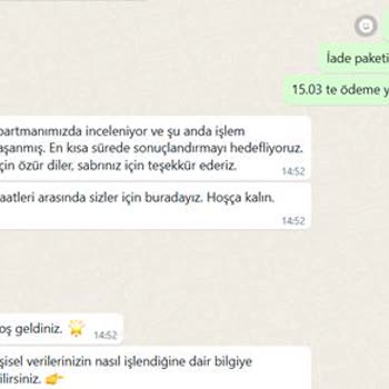 İade Sürecinde Gecikme Ve Yetersiz Müşteri Desteği