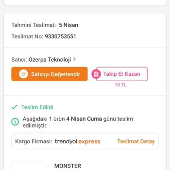 Trendyol Üzerinden Aldığım Monster Laptop'un Eksik Aksesuarı