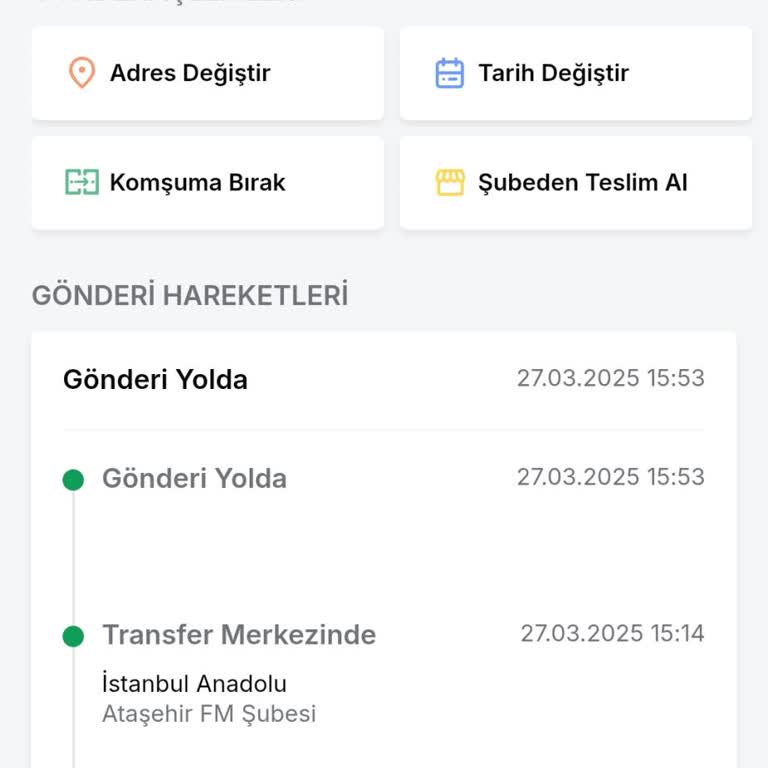 Trendyol'da Kargo Teslimatındaki Gecikme Ve İletişim Sorunu