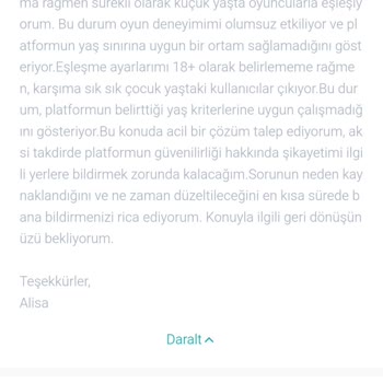 Weplay'de Yaş Filtresi Sorunu: Oyun Deneyimimi Bozan Hata!