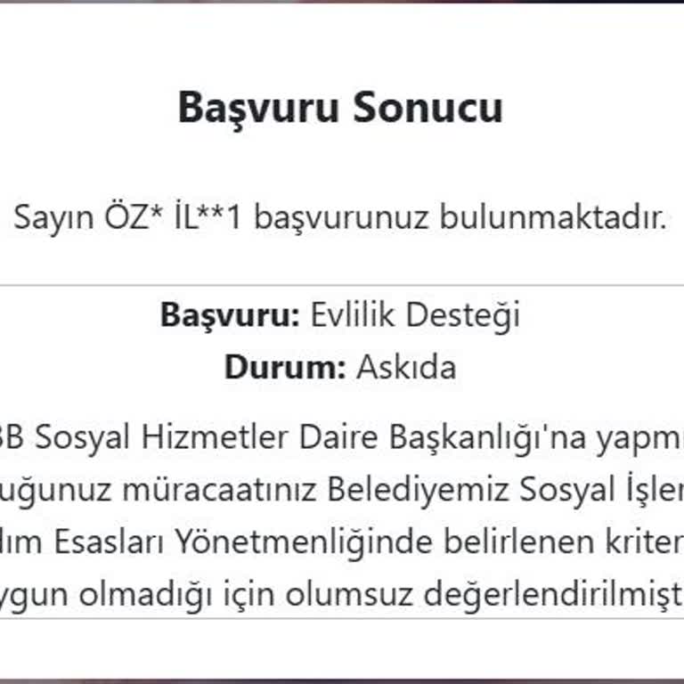 Evlilik Başvuru Sürecinde Beklenmedik Sorun