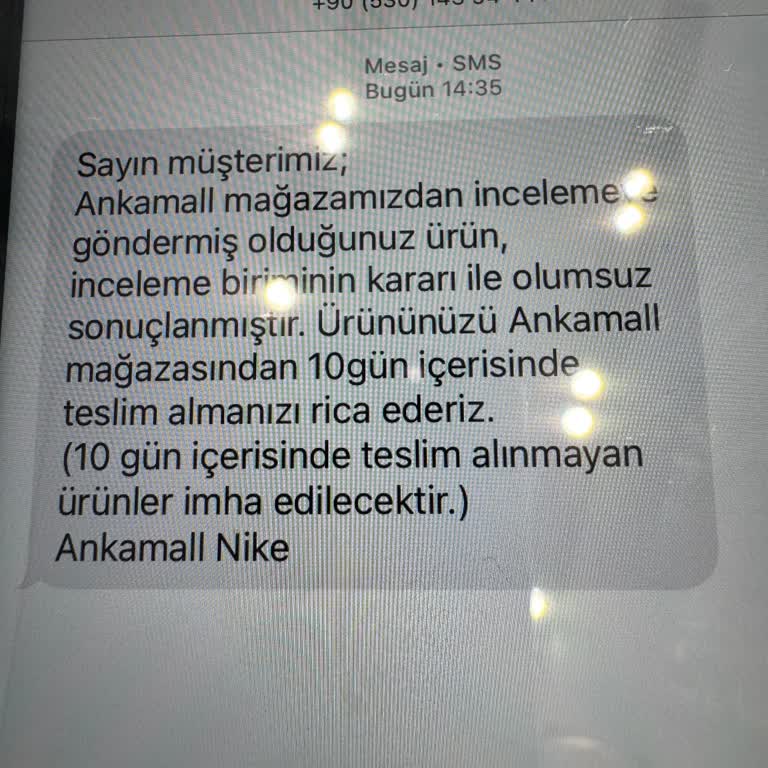 Nike Eşofman Kalitesi Ve Müşteri Hizmetleri Hayal Kırıklığı