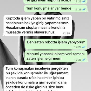 Robot Yatırım Sistemi Ve İletişim Sorunları