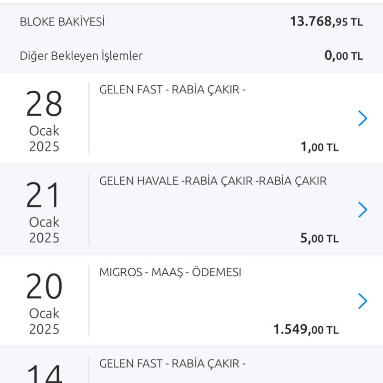 Hesabımın Blokesi Kaldırılmıyor
