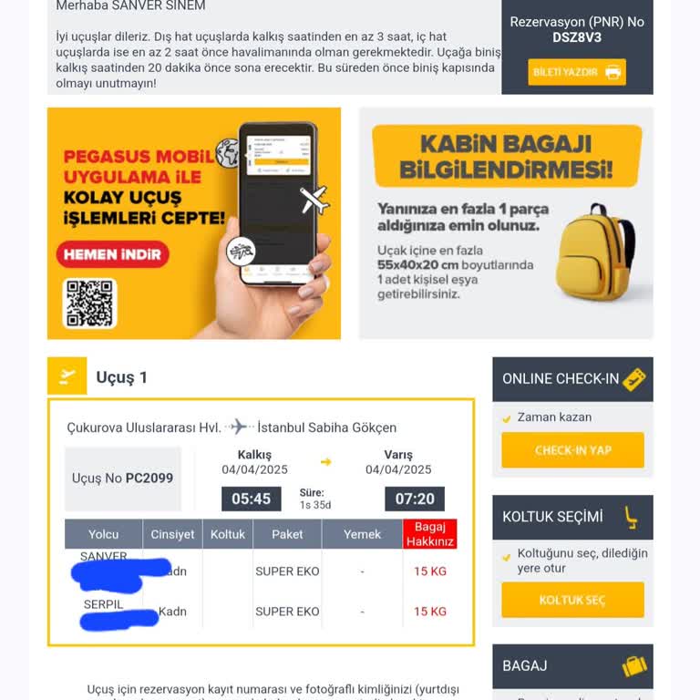 Pegasus Havayolları'nda Yaşanan Mağduriyet Ve İlgisizlik