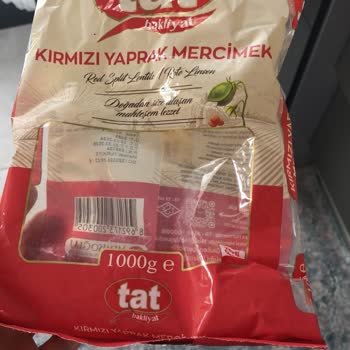 Mercimek Paketinde Şok Edici Buluntu