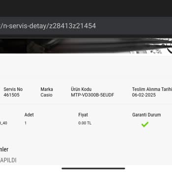 Casio Saatte Sürekli Buğulanma Sorunu