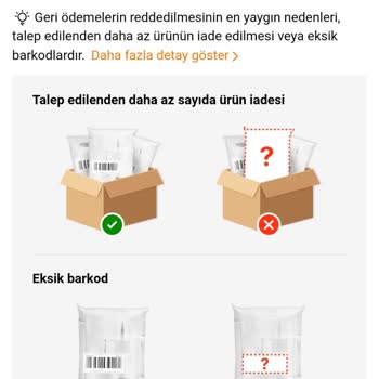 İade Edilmeyen Ürünler Nedeniyle Maddi Mağduriyet