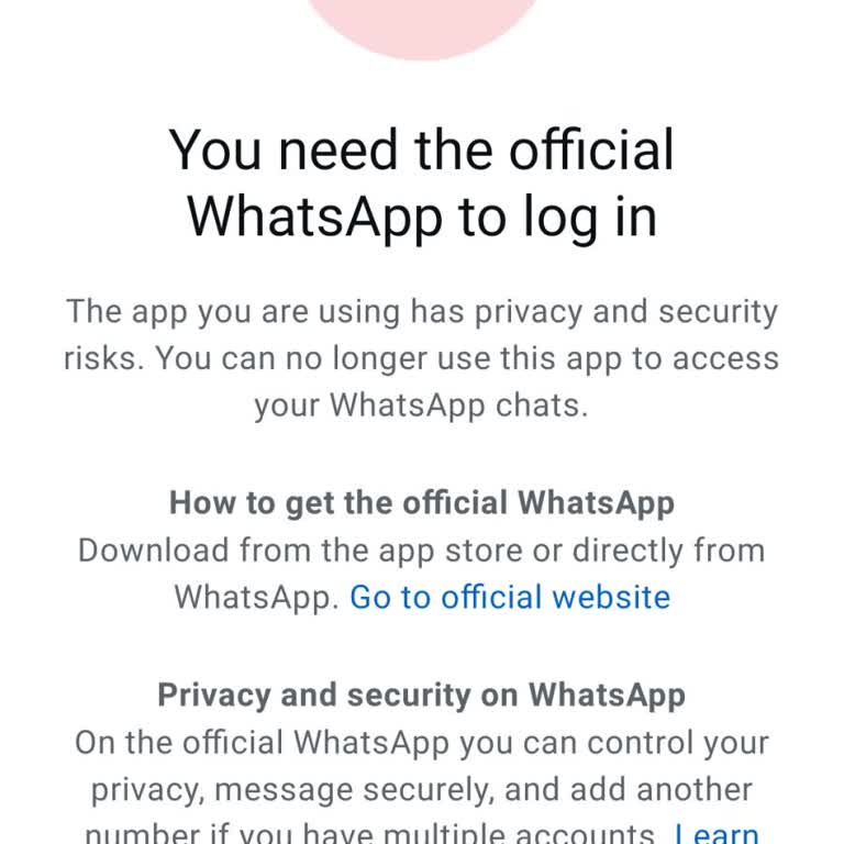 WhatsApp заблокировал мой номер, и поддержка не помогает
