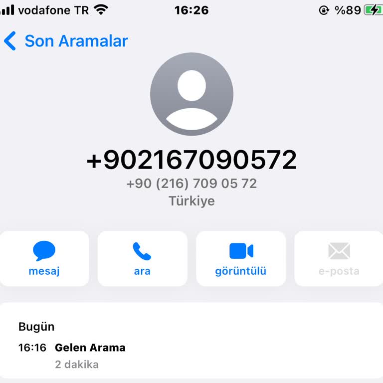 Şüpheli Arama Ve Güvenlik Endişesi