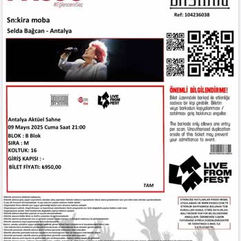 Viagogo'dan Alınan Geçersiz Konser Biletleri Ve İade Sorunu