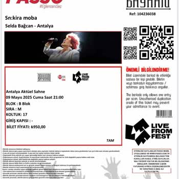Viagogo'dan Alınan Geçersiz Konser Biletleri Ve İade Sorunu