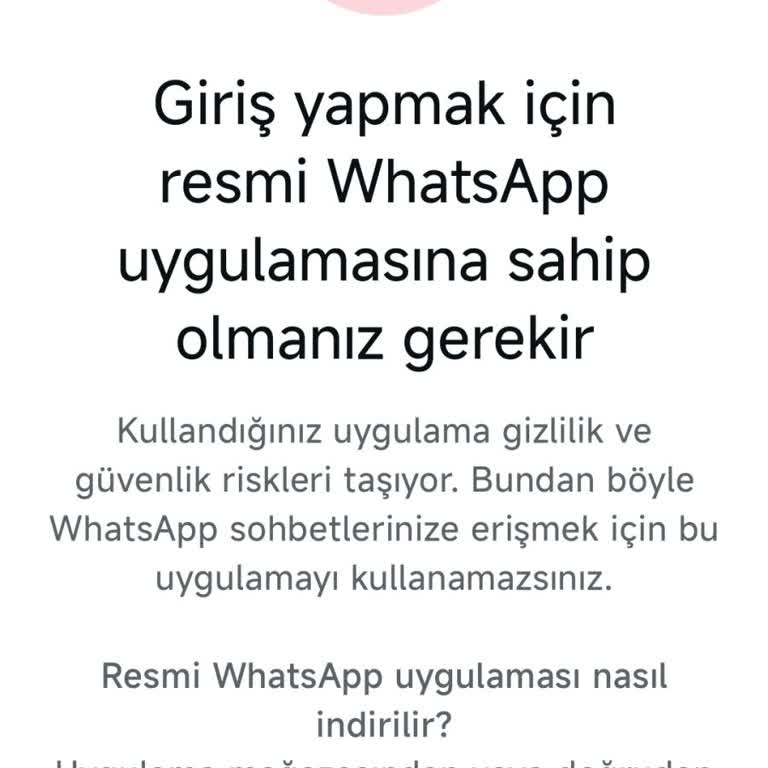 WhatsApp Engeli: Orijinal Uygulama Kullanımı Sorunu