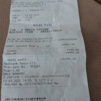 Eksik Parçalı Robot Süpürge Ve İade Sorunu