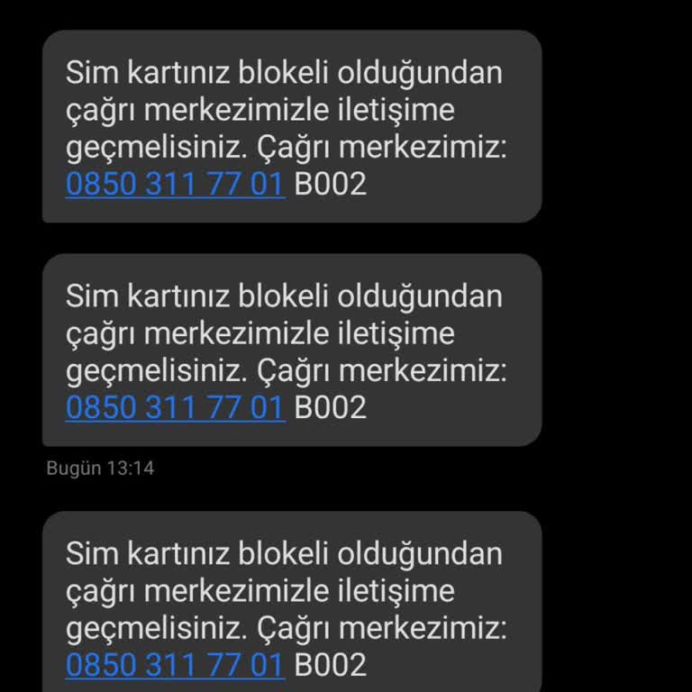 İninal Kart Sim Kart Blokesi Sorunu