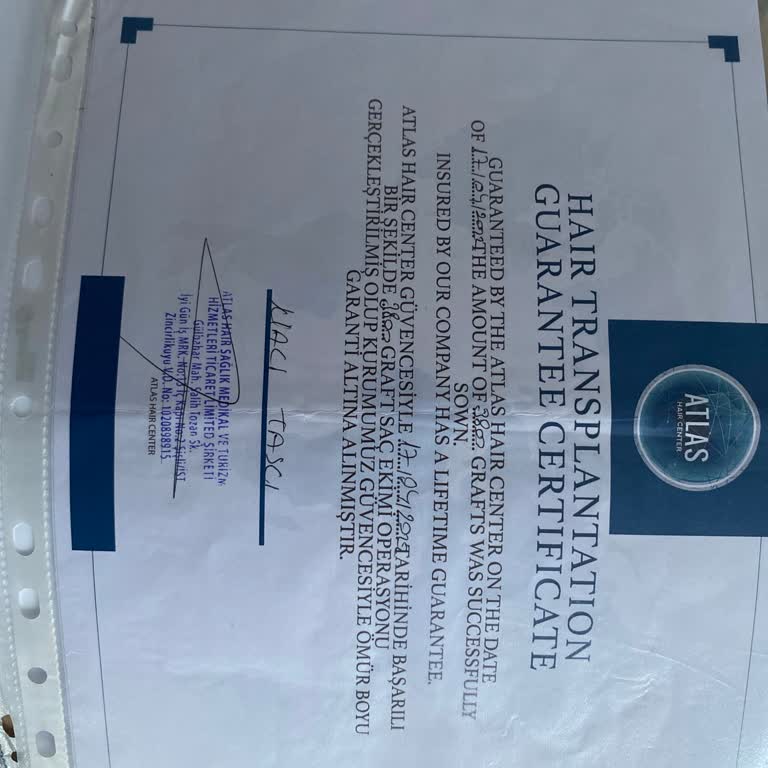 Atlas Saç Ekim Merkezinde Kötü Tecrübe Ve Sonuçsuz İletişim