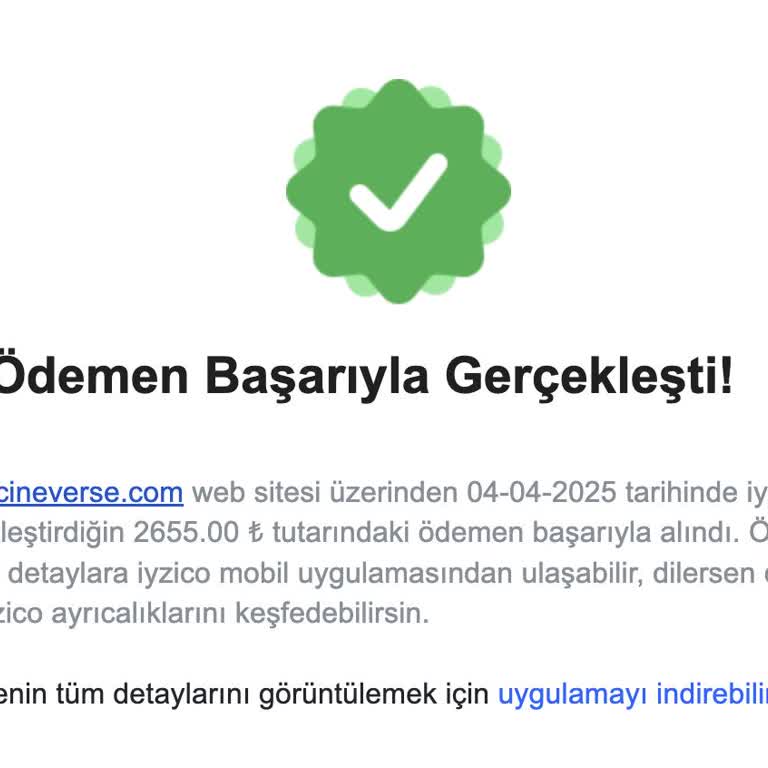 Sinema Biletleri Ve Menülerin Kaybolduğu Kabus!