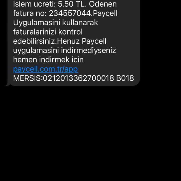 Hatalı Fatura Bildirimi: Üyeliğim Olmamasına Rağmen Gönderilen Mesaj