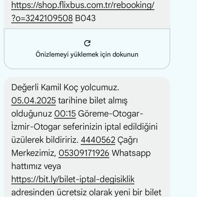 Bayram Dönüşü İptal Şoku: Kamil Koç Mağduriyeti