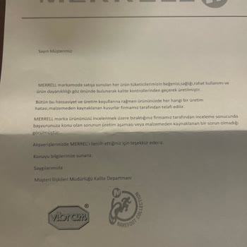 Manta Outdoor'dan Aldığım Merrell Ayakkabının Hayal Kırıklığı Ve Çözüm Arayışı