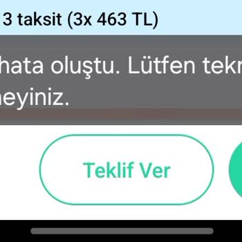 Dolap Uygulamasında Sürekli Hata Sorunu