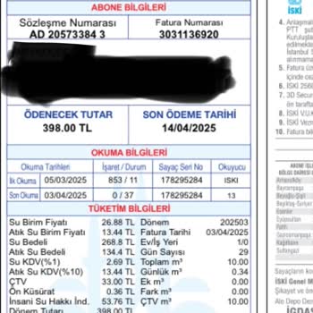 Yanlış Faturalandırma Ve Hatalı Sayaç Okuma