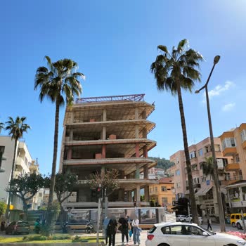 Alanya Belediyesi Siluetini Tehdit Eden İnşaat