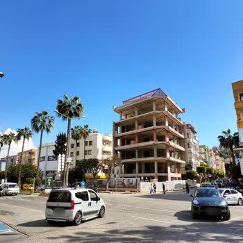 Alanya Belediyesi Siluetini Tehdit Eden İnşaat