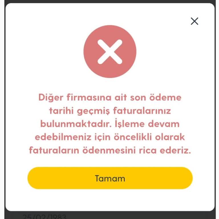 Yanlış Borç Bildirimiyle Başvuru Engeli