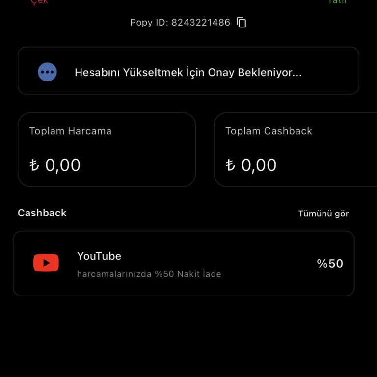 Popypara Uygulaması İle Hesap Yükseltme Sorunu