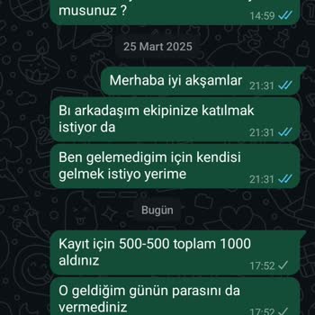 Kayıt Ücreti Alındı, Ödeme Yapılmadı: İletişim Sorunu Ve Geciken Ödeme