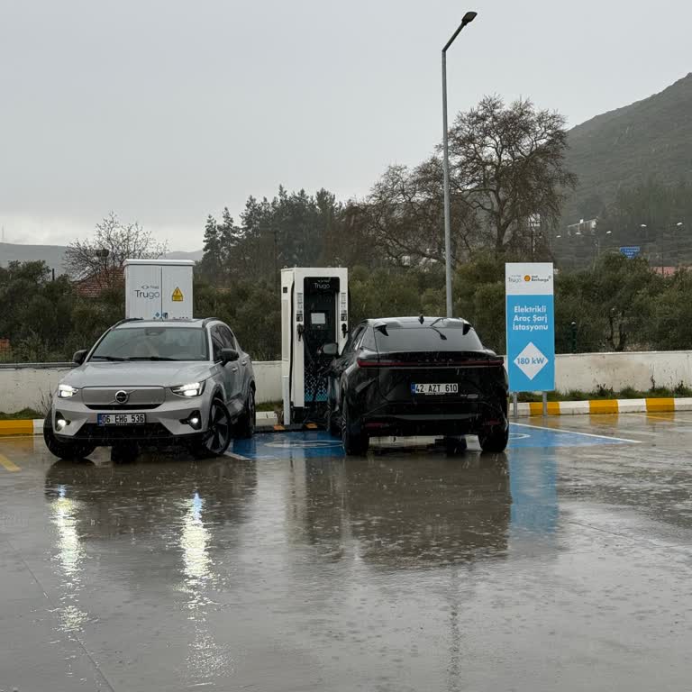 Trugo Şarj Ünitelerinde Bekleme Alanı Eksikliği