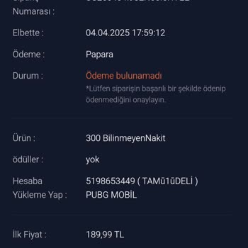 Midasbuy'da Kayıp Bakiye Ve Eksik Yükleme Sorunu