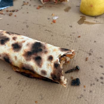 Asel Kebap 2 Gebze/Kocaeli Lahmacunun Birinin İçinden Akıllı Vida Çıktı!