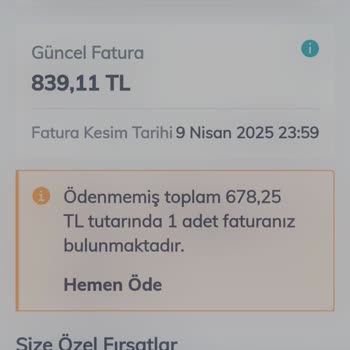Fazladan Fatura Ücreti Sorunu
