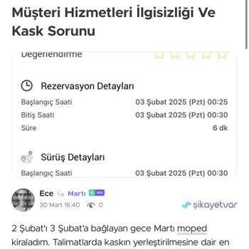 Martı Müşteri Hizmetleri: İletişim Sorunları Ve Yanıtsız Şikayetler
