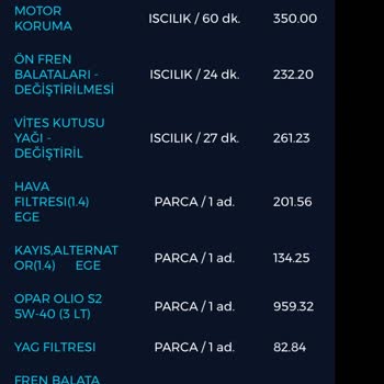 Fiat Egea Servis Süreçlerinde Yaşanan Sorunlar