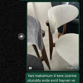 Kelebek Mobilya'dan Aldığımız Sandalyeler Hüsrana Uğrattı