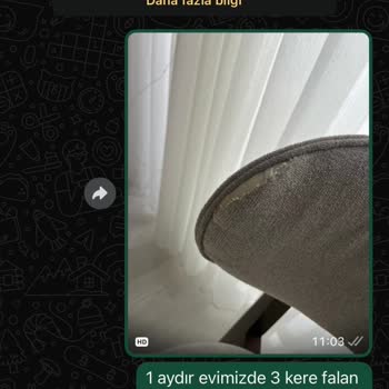 Kelebek Mobilya'dan Aldığımız Sandalyeler Hüsrana Uğrattı